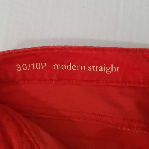 LOFT coral corduroy pants - Picture 3 of 3